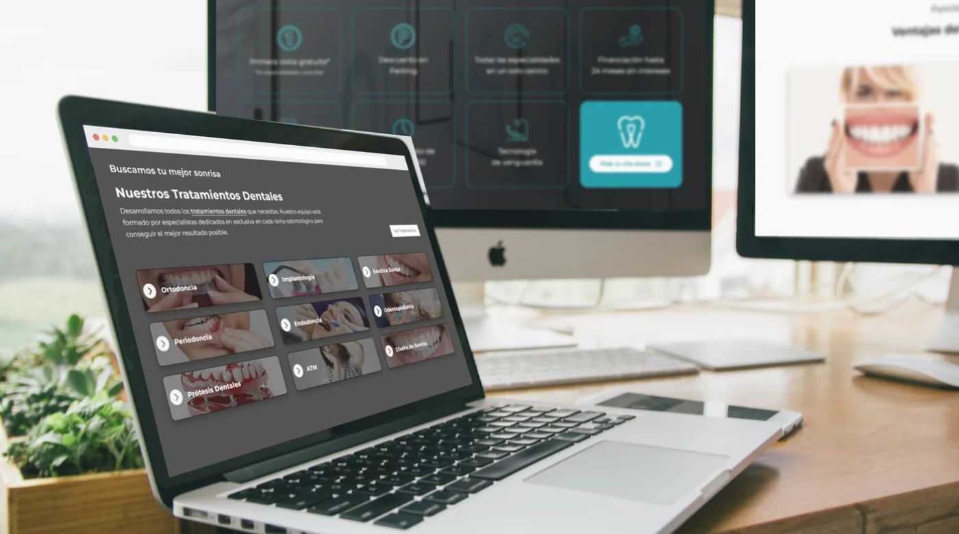 Diseño web clínica dental
