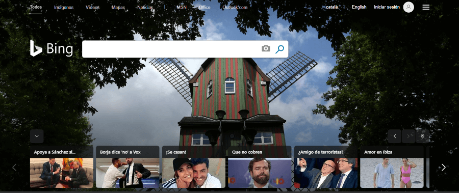 buscadores de internet bing